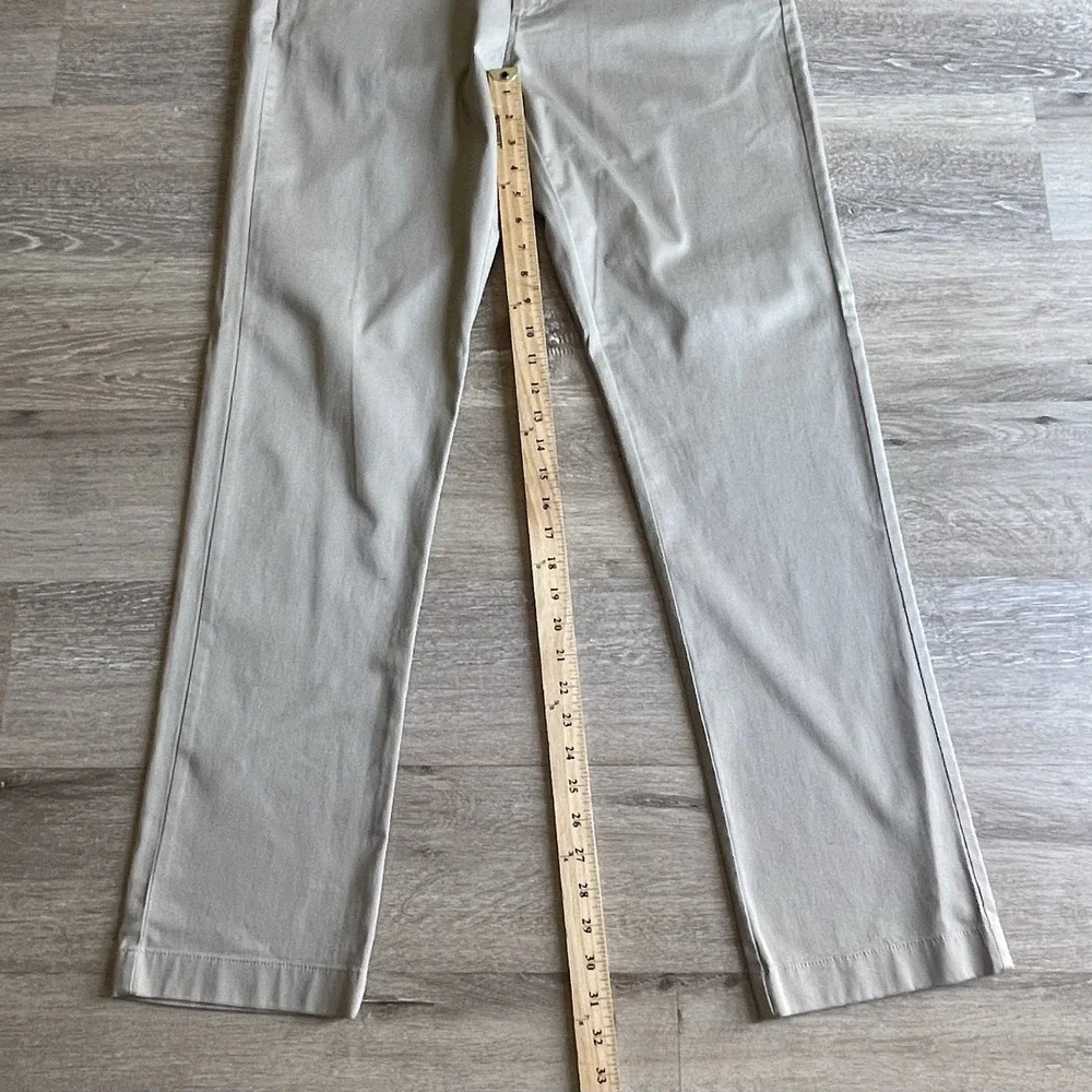 NWT J.Crew Mercantile Mens Classic Tan Flex Chino Pants 32x34